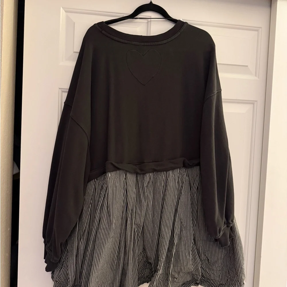 Free People Eleanor Sweatshirt Dress - Picture 2 of 2